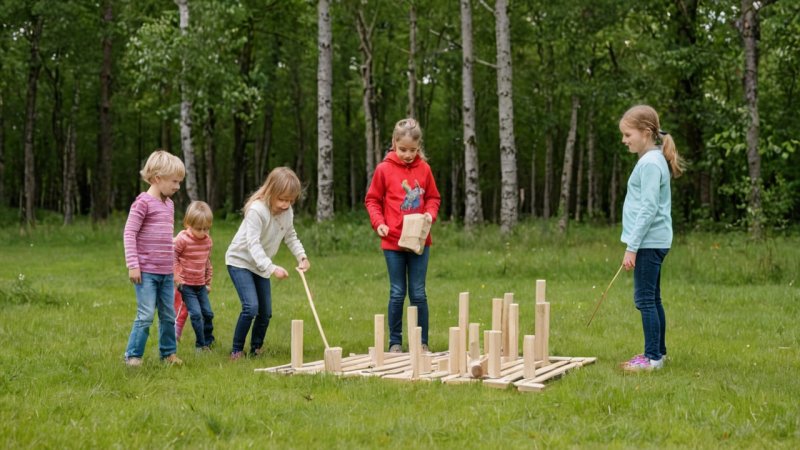 norske spill, Kubb, Røttespill, tradisjonell lek, kulturell betydning, utendørs aktiviteter