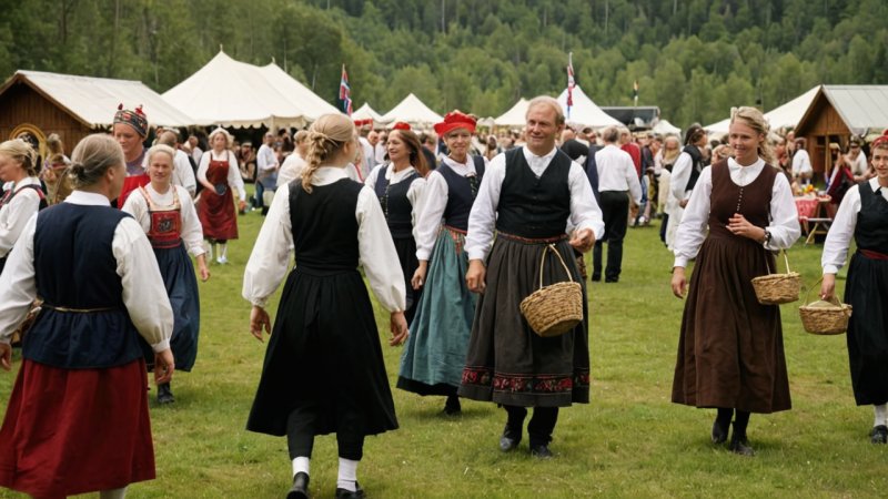 norske tradisjoner, fellesskapsbygging, bærekraftige praksiser, lokale håndverkere, kulturell betydning, støtte lokale virksomheter
