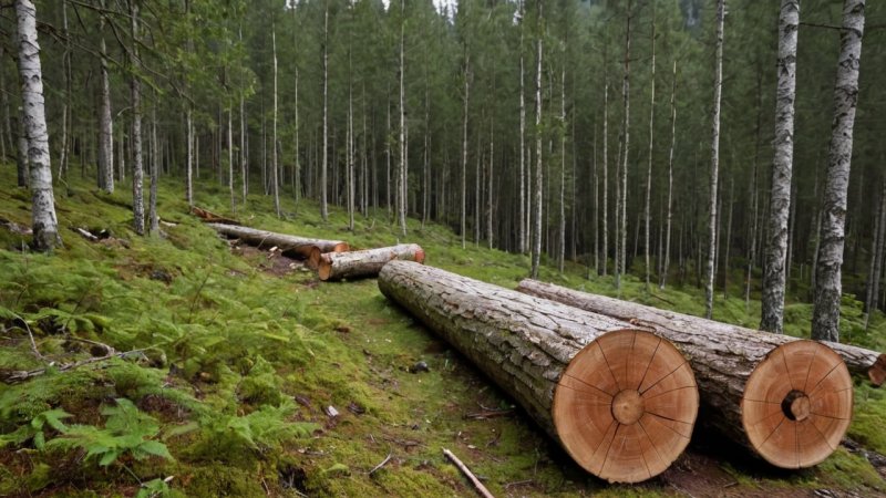 Norge tømmerindustri, bærekraftig skogbruk, lokale håndverkere, norsk håndverk, tømmerhistorie