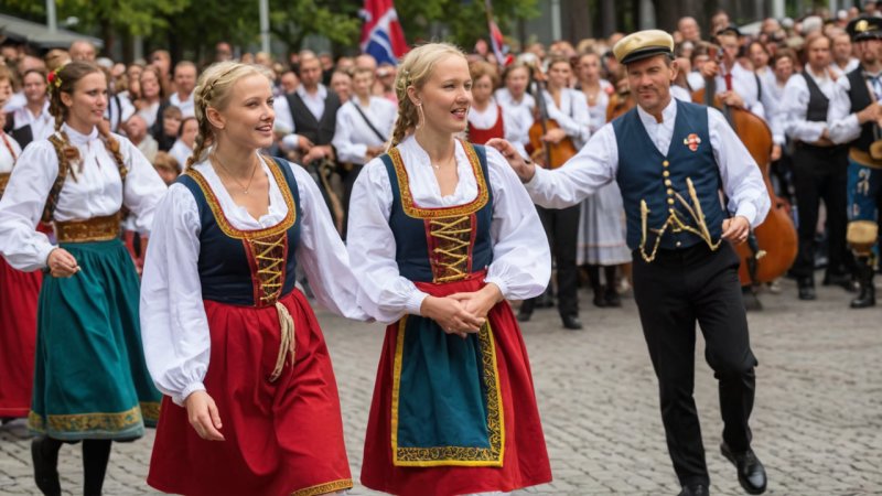 norsk folkemusikk, dansefestival, Oslo kultur, lokale artister, folkedans