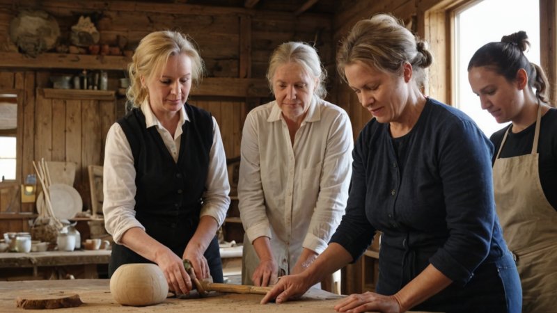 kunst, bygdeutvikling, lokale kunstnere, Norge, bærekraftige metoder, kulturell betydning
