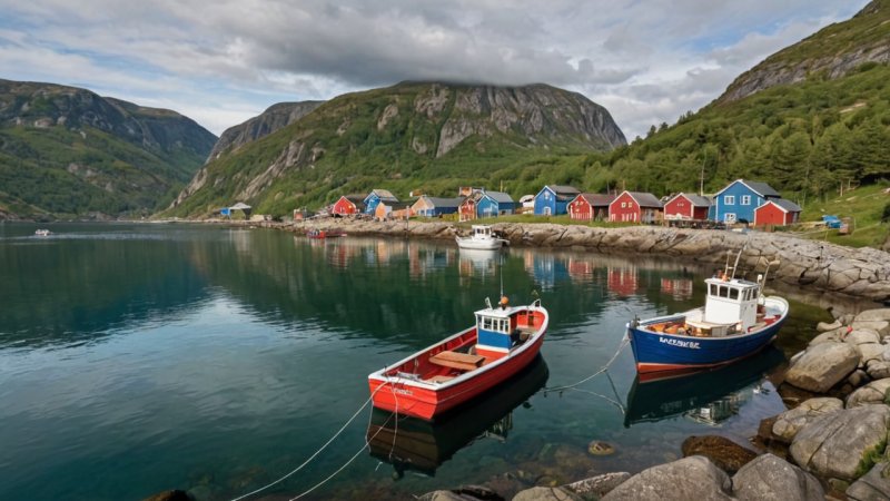 bærekraftig fiske, marine ressurser, Norge, lokale håndverkere, fiskeindustri, miljøbevaring, samfunnsstøtte