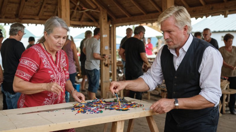 kunst, fellesskap, kultur, bærekraft, Norge, lokale håndverkere, kulturelle arrangementer