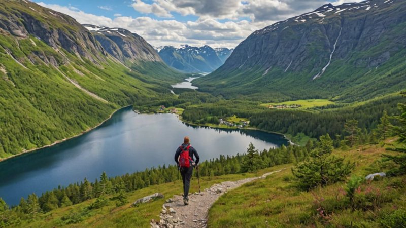 natur og helse, friluftsliv, velvære, Norge, bærekraftige praksiser