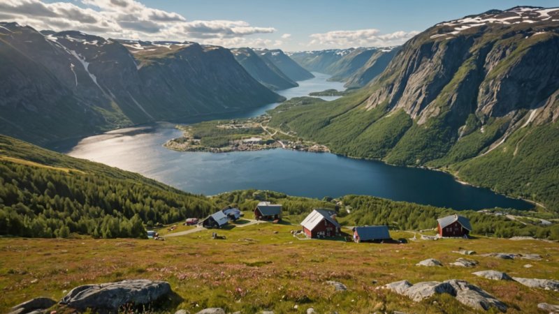 fellesskapsprosjekter, norske fjellbygder, bærekraftige praksiser, lokal kultur, håndverkere