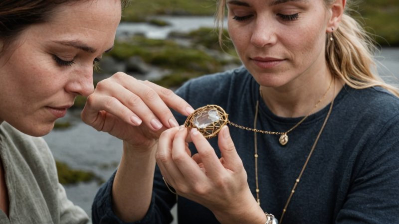 Lofoten smykkedesignere, bærekraftige smykker, lokale kunstnere, norsk håndverk, håndlagde smykker