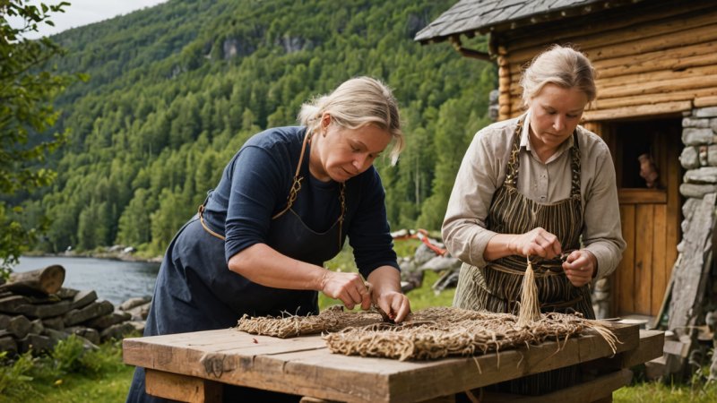 norsk håndverk, bærekraftige metoder, lokale håndverkere, kulturarv, samfunnseffekt