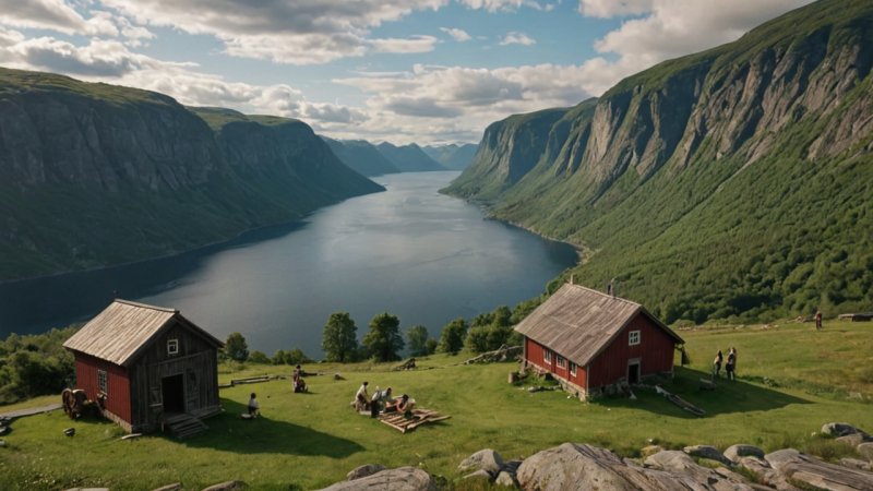 bærekraftige initiativer, norsk kultur, lokale håndverkere, miljøvennlige praksiser, samfunnspåvirkning