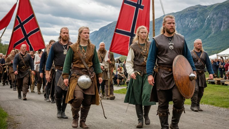 norsk folklore, kulturell innflytelse, populærkultur, tradisjonelt håndverk, mytologi i media