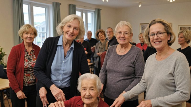 fellesskapsprosjekt, støtte til eldre, sosial involvering, lokale initiativer, samfunnsengasjement