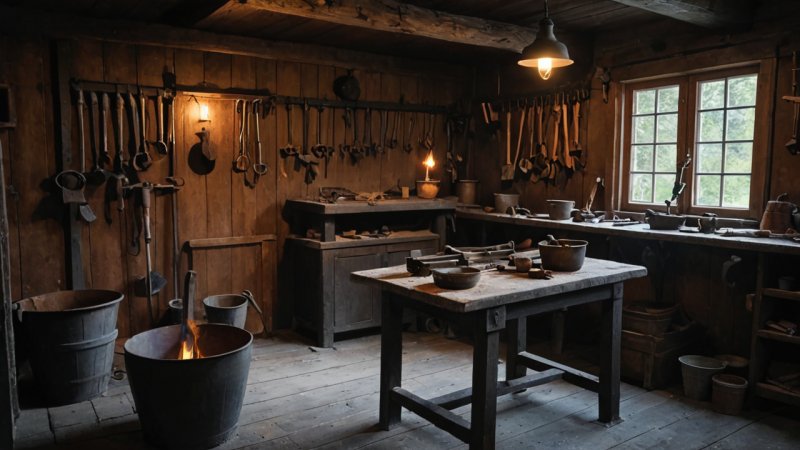 norsk smedkunst, lokale håndverkere, bærekraftige metoder, norsk kultur