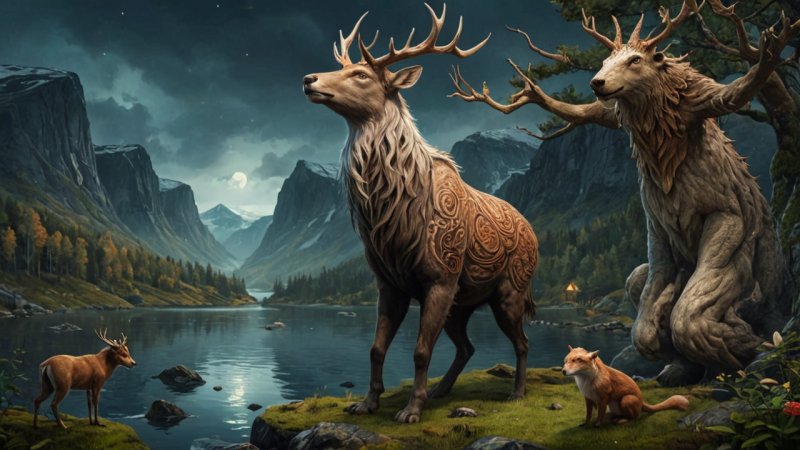 norsk folklore, kulturarv, folkeeventyr, myter, legender, historiefortelling