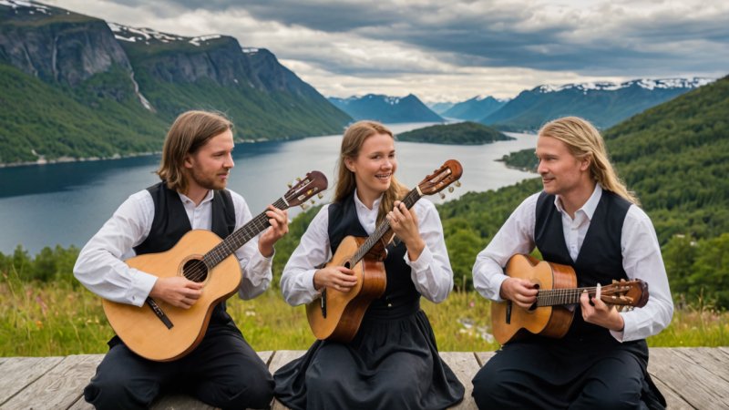 norsk musikkhistorie, folkemusikk, kulturell betydning, lokale artister, samfunnspåvirkning