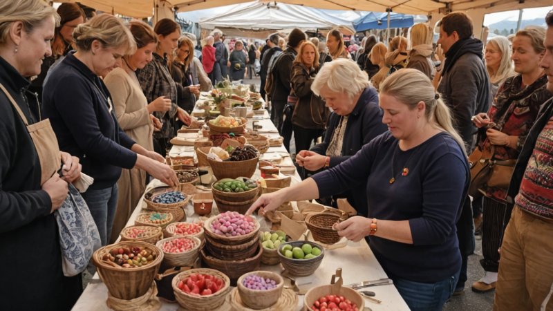 støtt lokale håndverkere, norsk håndverk, bærekraftig samfunnsutvikling, kjøp lokale produkter, håndverksmesser, håndverkskurs