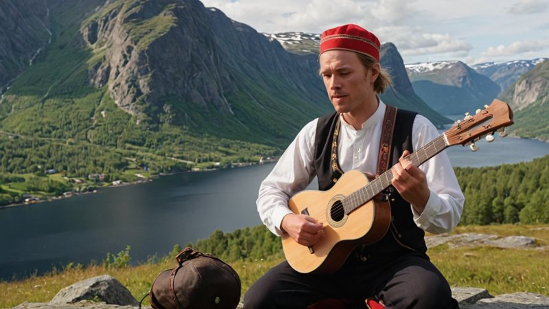 norsk folkemusikk, kulturell arv, global innflytelse, tradisjonelle instrumenter, lokale artister
