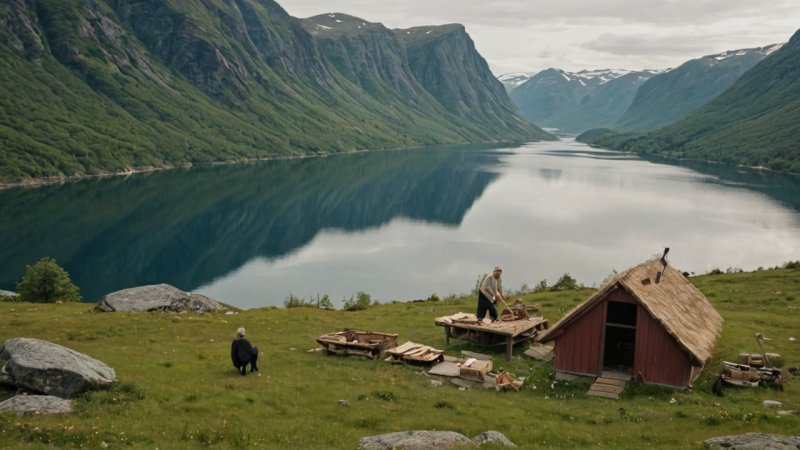 norsk kunst, bærekraftige praksiser, lokale materialer, tradisjonelle teknikker, samfunnspåvirkning