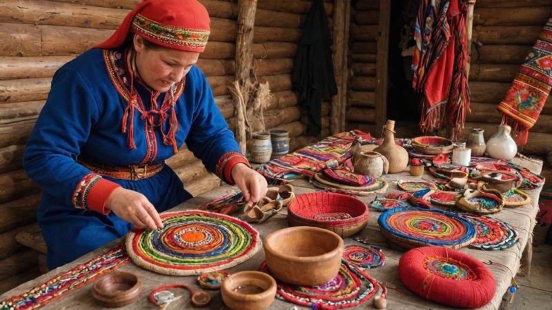 samisk kunst, håndverk, tradisjonelle håndverk, bærekraftige praksiser, lokale håndverkere