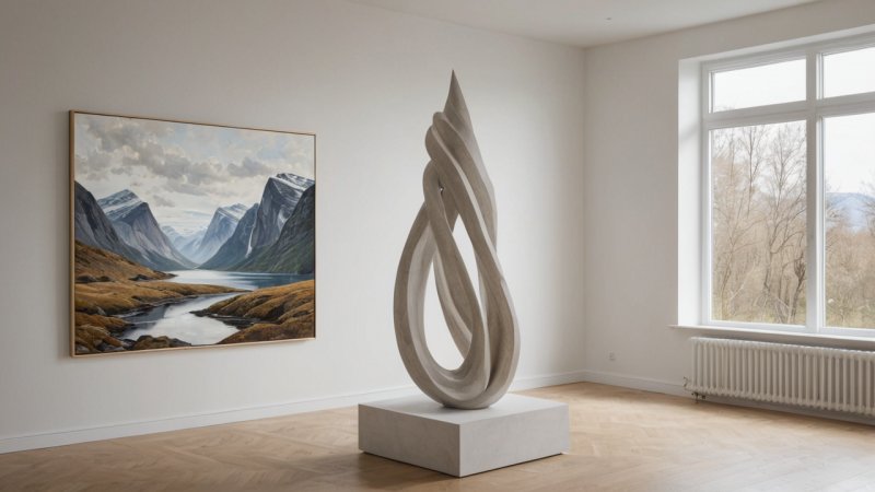norsk kunst, naturinspirerte kunstnere, Marit Følstad, Henrik A. Lund, moderne kunst, tradisjonell maling