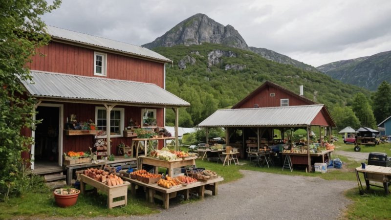bærekraft, lokale samfunn, Norge, støtte lokale bedrifter, miljøvennlige praksiser
