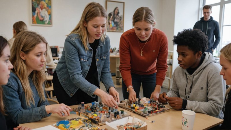 Norge, ungdomsengasjement, sosiale prosjekter, samfunnsengasjement, lokale initiativer