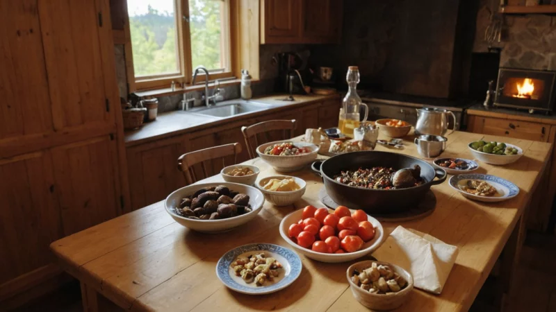 norsk kjøkken, gamle oppskrifter, bærekraftig mat, lokale ingredienser, kulturarv