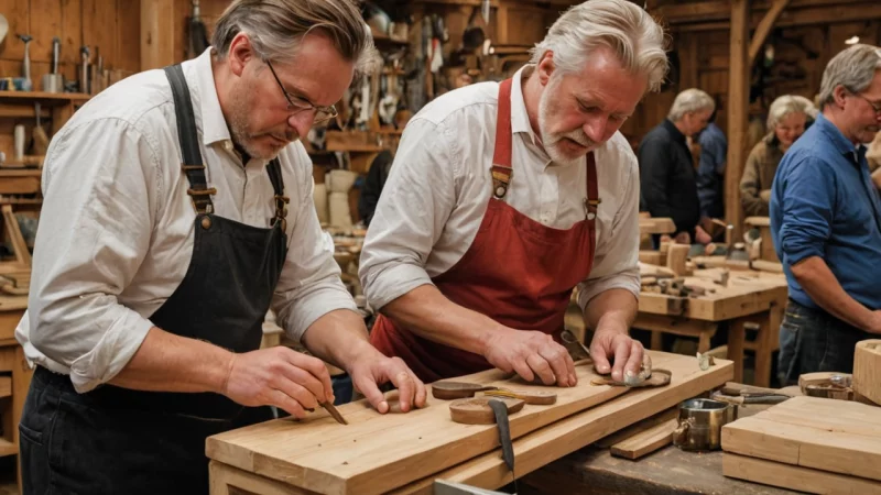 norske kunstnere, tradisjonelt håndverk, bærekraftige metoder, lokal historie, kulturell betydning