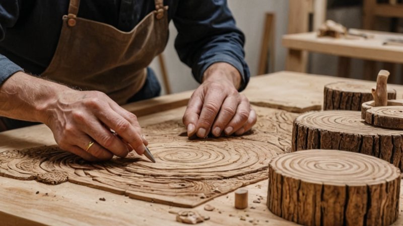 norsk trearbeid, lokale kunstnere, bærekraftig produksjon, tradisjonelle metoder, kulturarv