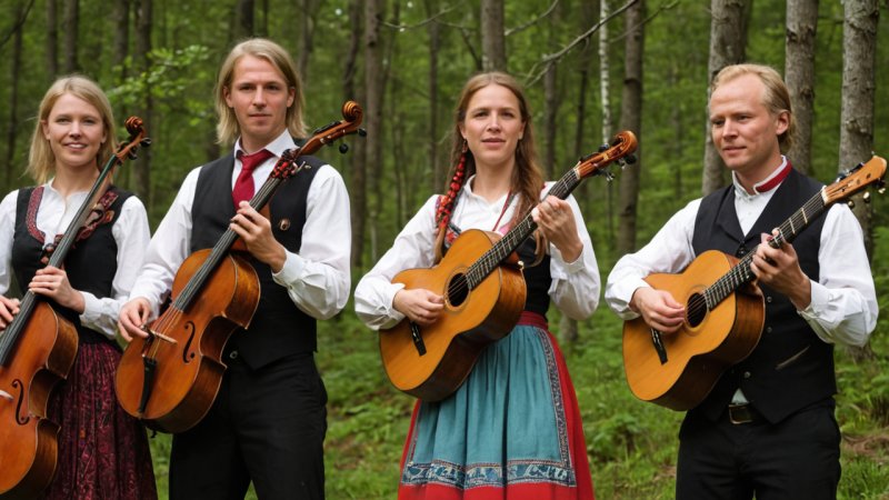 norsk musikktradisjon, folkemusikk, kulturell betydning, lokale musikere, moderne musikk