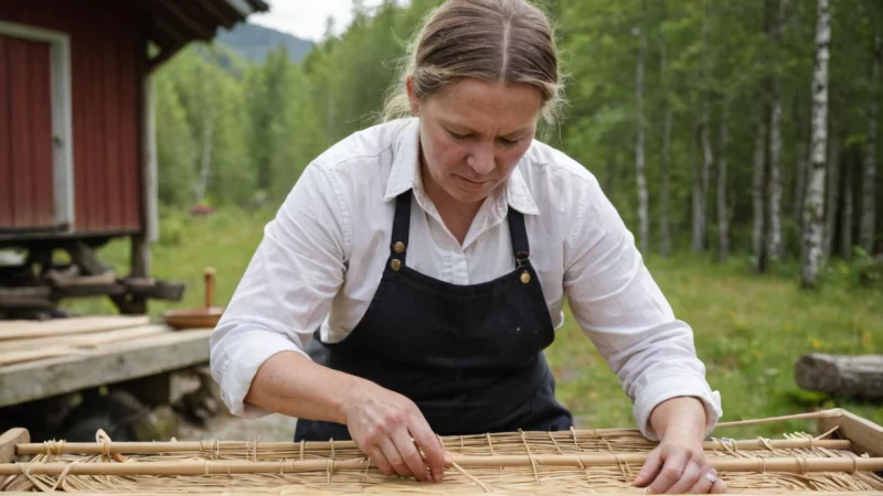 norsk håndverk, moderne produksjon, bærekraft, støtte lokalbedrifter, kulturell arv, håndlagde produkter