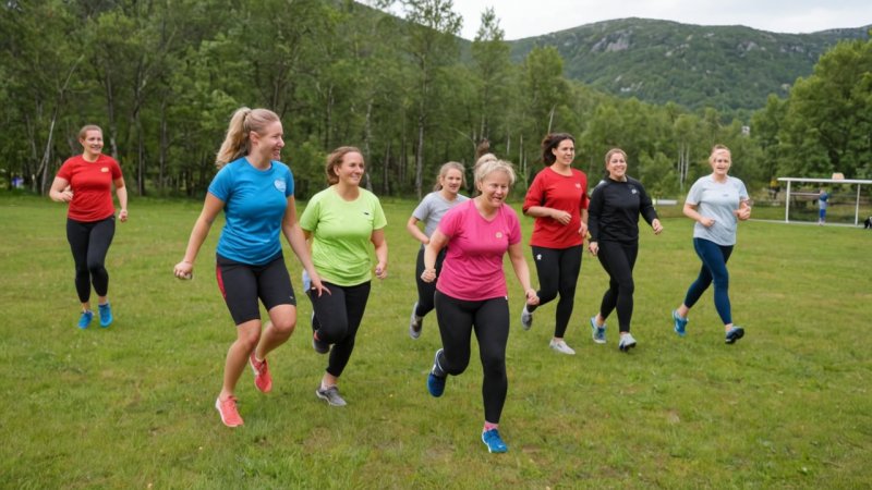 fellesskapsprosjekter, fysisk aktivitet, Norge, lokal engasjement, helsefordeler, bærekraftige initiativer