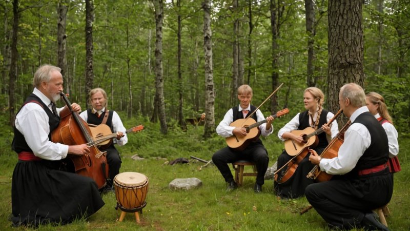 norsk musikk, lokale musikere, folkemusikk, kulturell identitet, bærekraftige praksiser, samfunnsstøtte