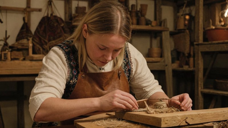 norsk håndverksbevegelse, tradisjonelle teknikker, lokale håndverkere, bærekraftige praksiser, samfunnspåvirkning