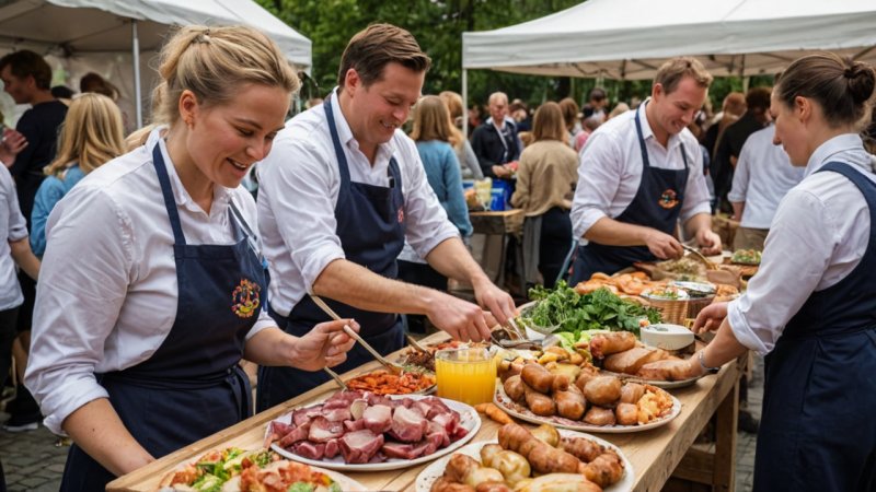 Bergen matfestivaler, lokal mat, norsk matkultur, støtte lokale håndverkere, tradisjonell norsk mat