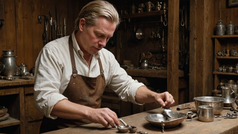 norsk sølvsmidderkunst, lokale håndverkere, bærekraftige praksiser, kulturell arv, støtte lokale bedrifter