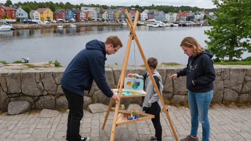 kunstnerisk utdanning, Kristiansand, lokale kunstnere, kulturell betydning, bærekraftige praksiser