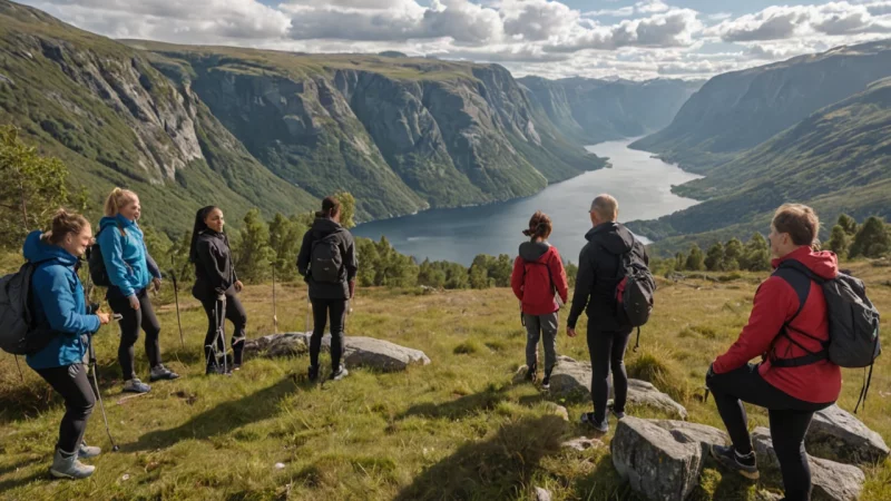friluftsliv, inkludering, samfunnsengasjement, Norge, bærekraftige praksiser, lokale initiativ