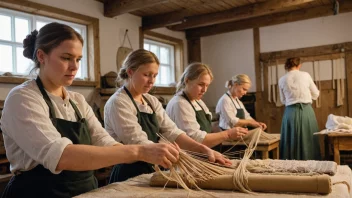 norsk tekstilindustri, lokale kunstnere, bærekraftige metoder, kulturell betydning, samfunnseffekt