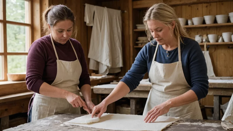 Norge, håndverksmessig papirproduksjon, lokale håndverkere, bærekraftige praksiser, kulturell betydning