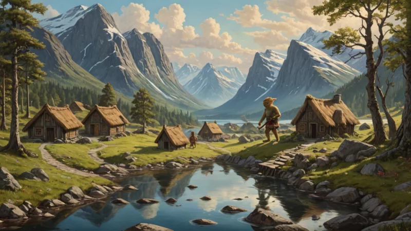 norsk folklore, film innflytelse, kulturarv, lokale håndverkere, historiefortelling, tradisjoner