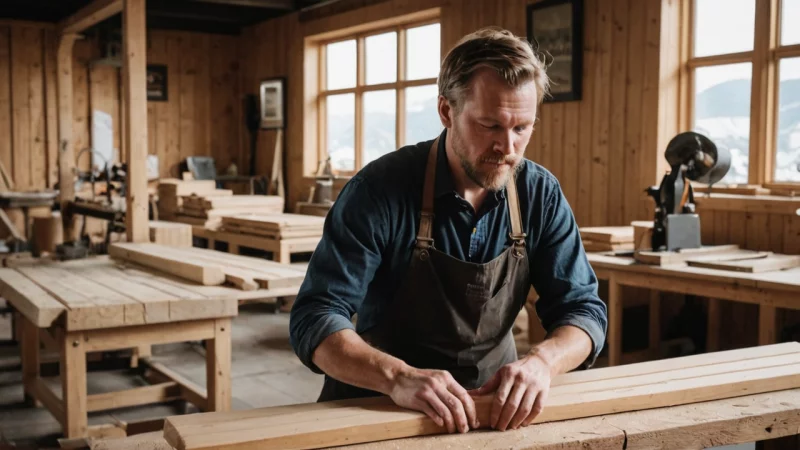 norsk håndverk, tradisjonell industri, moderne produksjon, støtte lokale bedrifter, kulturarv