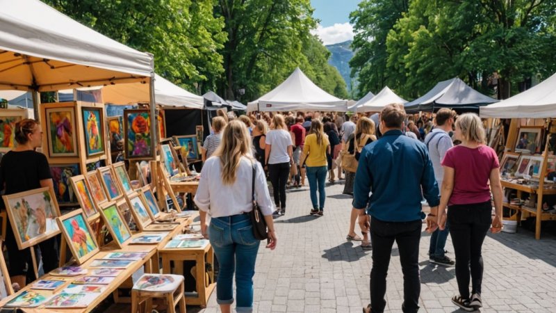 støtte lokale kunstnere, norsk kunst, samfunnsengasjement, lokale gallerier, kunstmesser, kulturbevaring