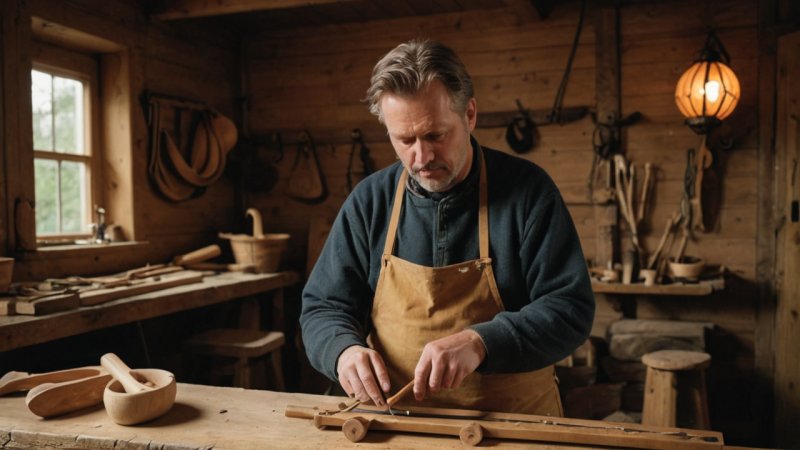 norsk instrumentproduksjon, tradisjonelt håndverk, kulturarv, lokale håndverkere, bærekraftig produksjon