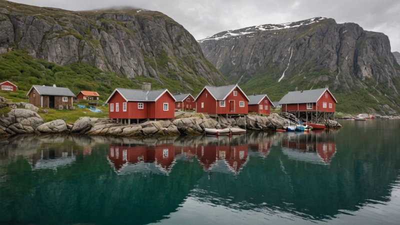 norsk fiske kultur, rorbuer, fiskehus, bærekraftig turisme, kystarv