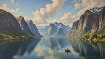 norsk landskapsmaleri, lokale kunstnere, naturkunst, kunsthistorie i Norge, bærekraftige praksiser i kunst