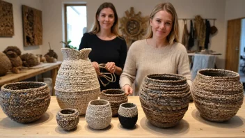 norsk design, gjenbruk av materialer, lokale kunstnere, bærekraftige praksiser, norsk kultur