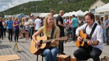 kunstfestival, musikkfestival, lokale kunstnere, Harstad, Norge, kulturell feiring, lokalt arrangement
