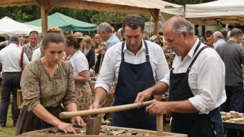 tradisjonelt håndverk, håndverksmesse, Ringerike, norsk kultur, bærekraftige metoder