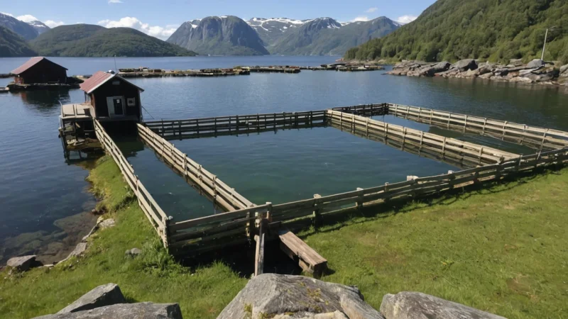 bærekraftig fiskeoppdrett, lokale produsenter, miljøpåvirkning, samfunnsstøtte