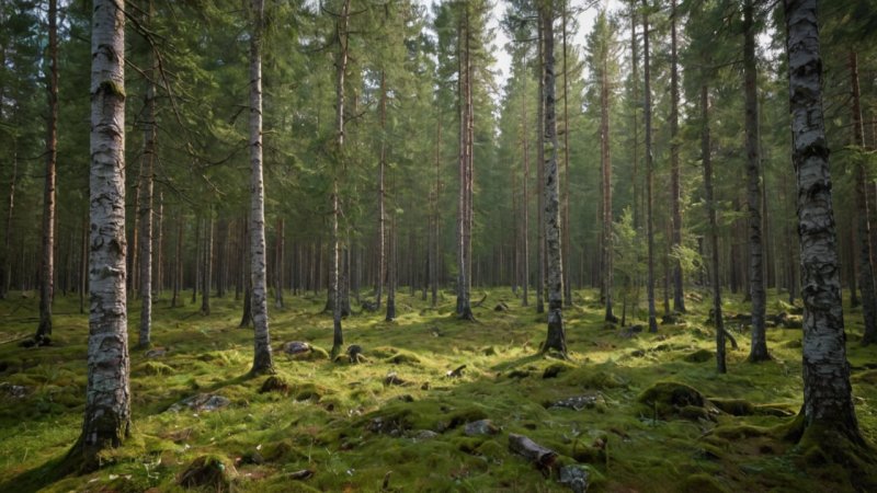 bærekraftig skogbruk, Norge, miljøpraksiser, lokale samfunn, skogforvaltning, biologisk mangfold, øko-vennlig, trelastindustri