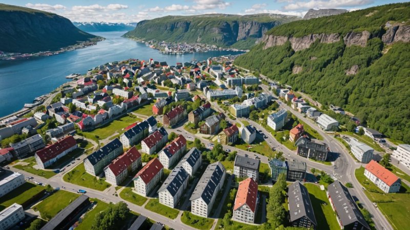 bærekraftig utvikling, Norge, grønn infrastruktur, fornybar energi, lokal matproduksjon, samfunnsengasjement, transportløsninger